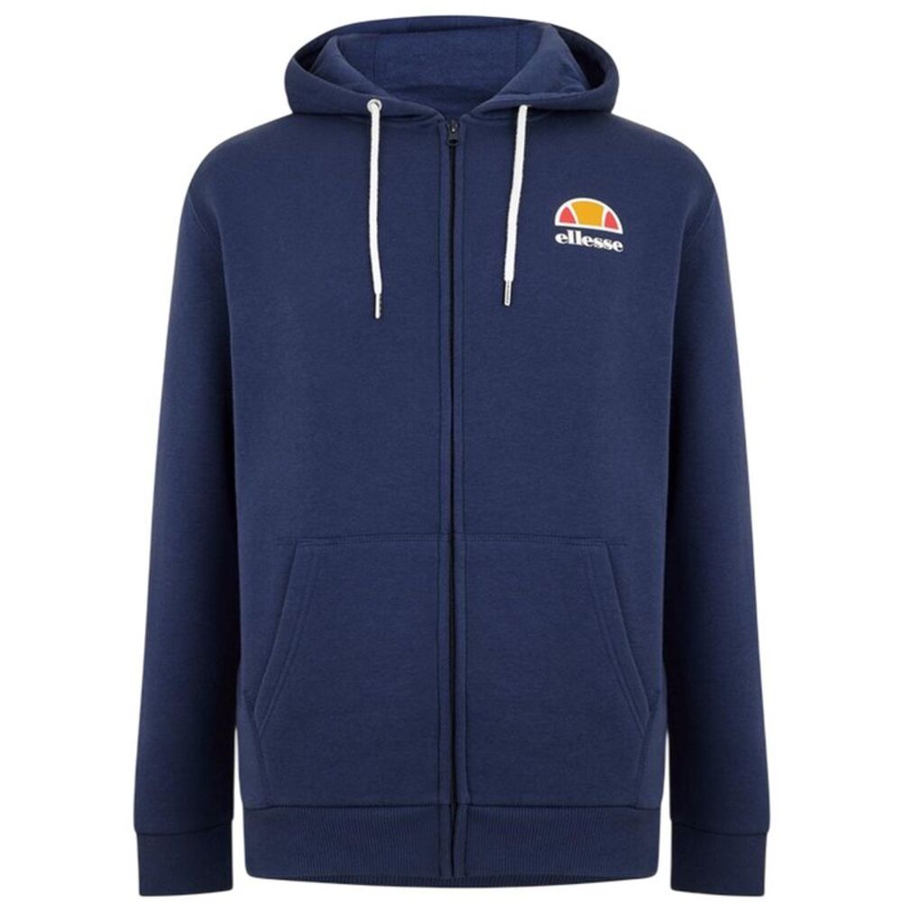 Ellesse Mens Miletto Full Zip Hoodie / Navy